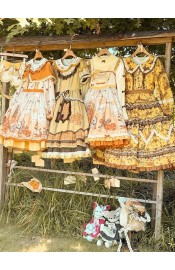 Mademoiselle Pearl Autumn Harvest In The Wild Cutsew Aprons JSK and OPs(Reservation/Full Payment Without Shipping)